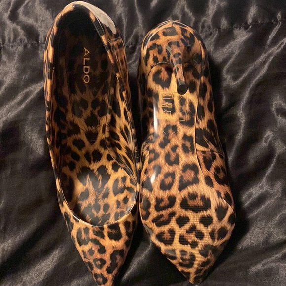 Aldo leopard print heel - Picture 2 of 4